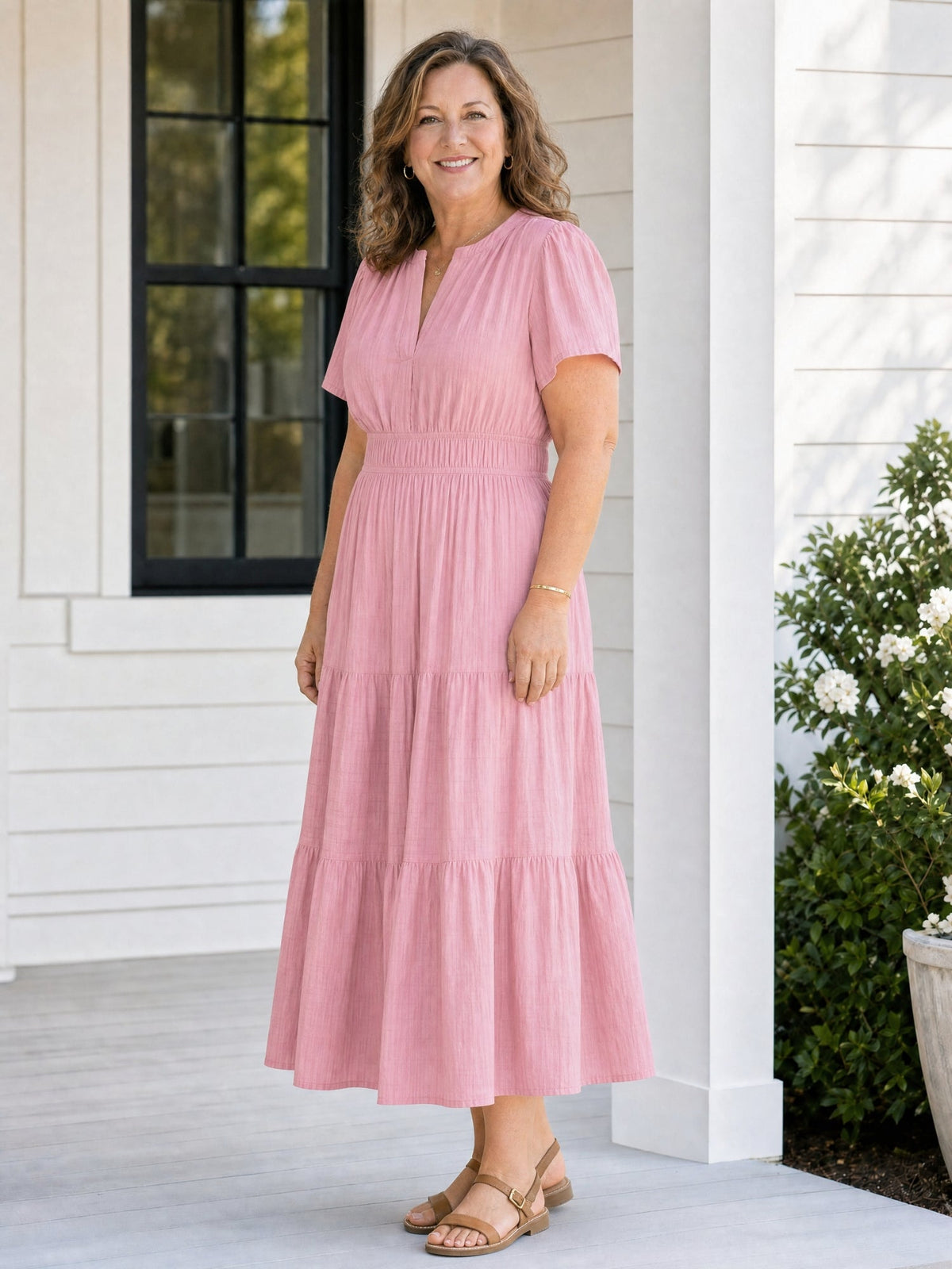 The Layered Maxi Dress