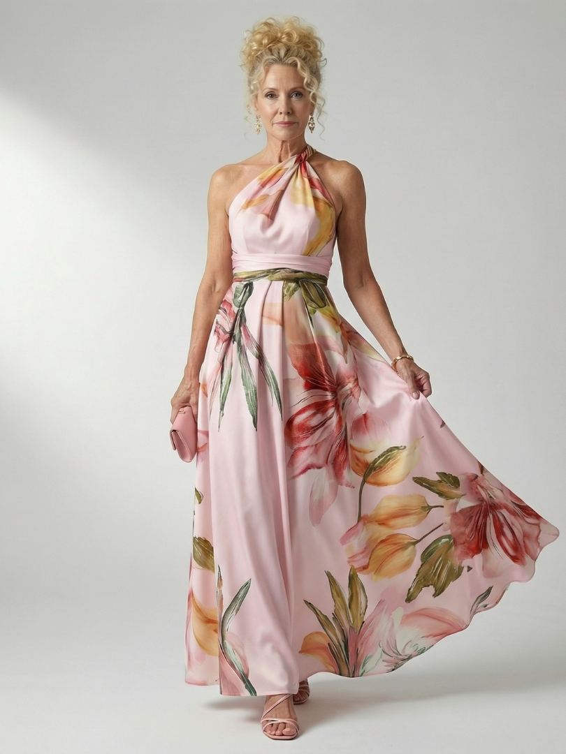Amiel | Lightweight Floral Maxi Dress