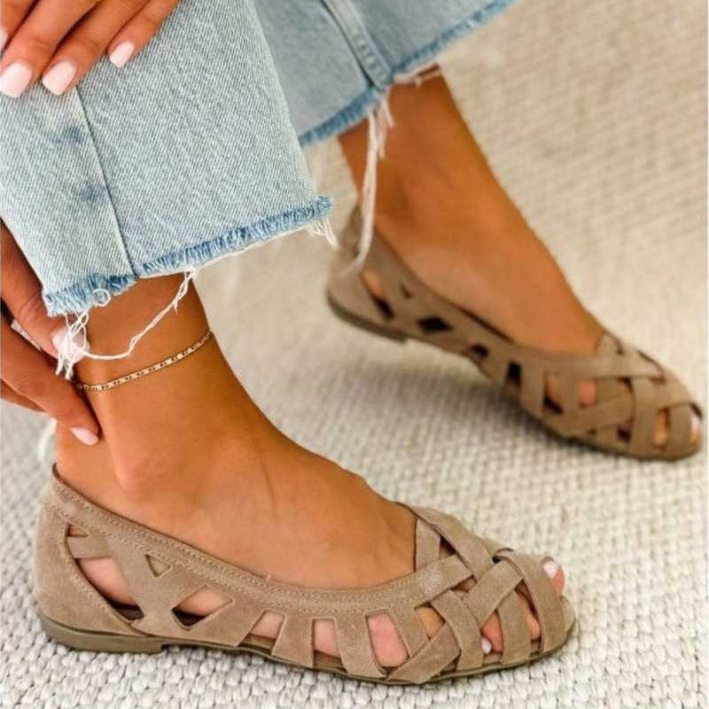 Caterina Sandali Intrecciati Colorati Comfort