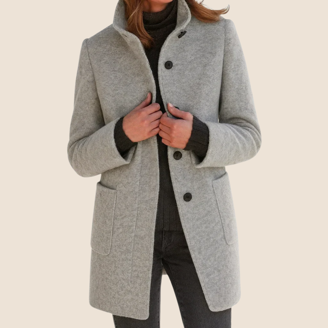Anna™ | Classic Everyday Button Coat