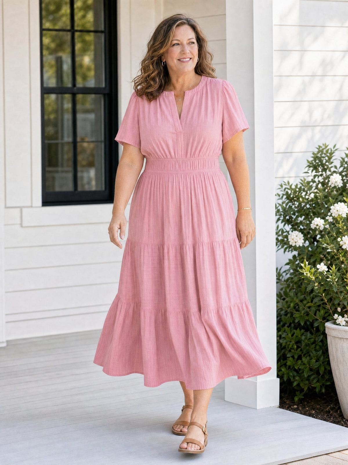 The Layered Maxi Dress