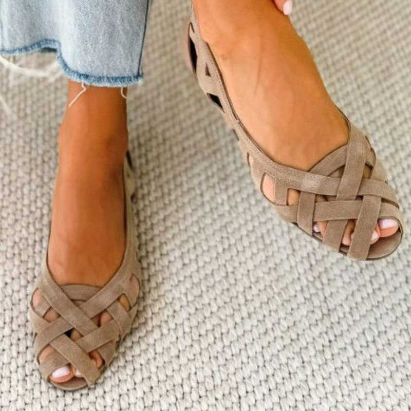 Caterina Sandali Intrecciati Colorati Comfort
