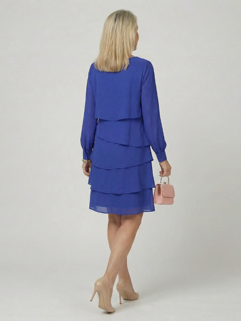 Bärbel | Vestito midi a strati