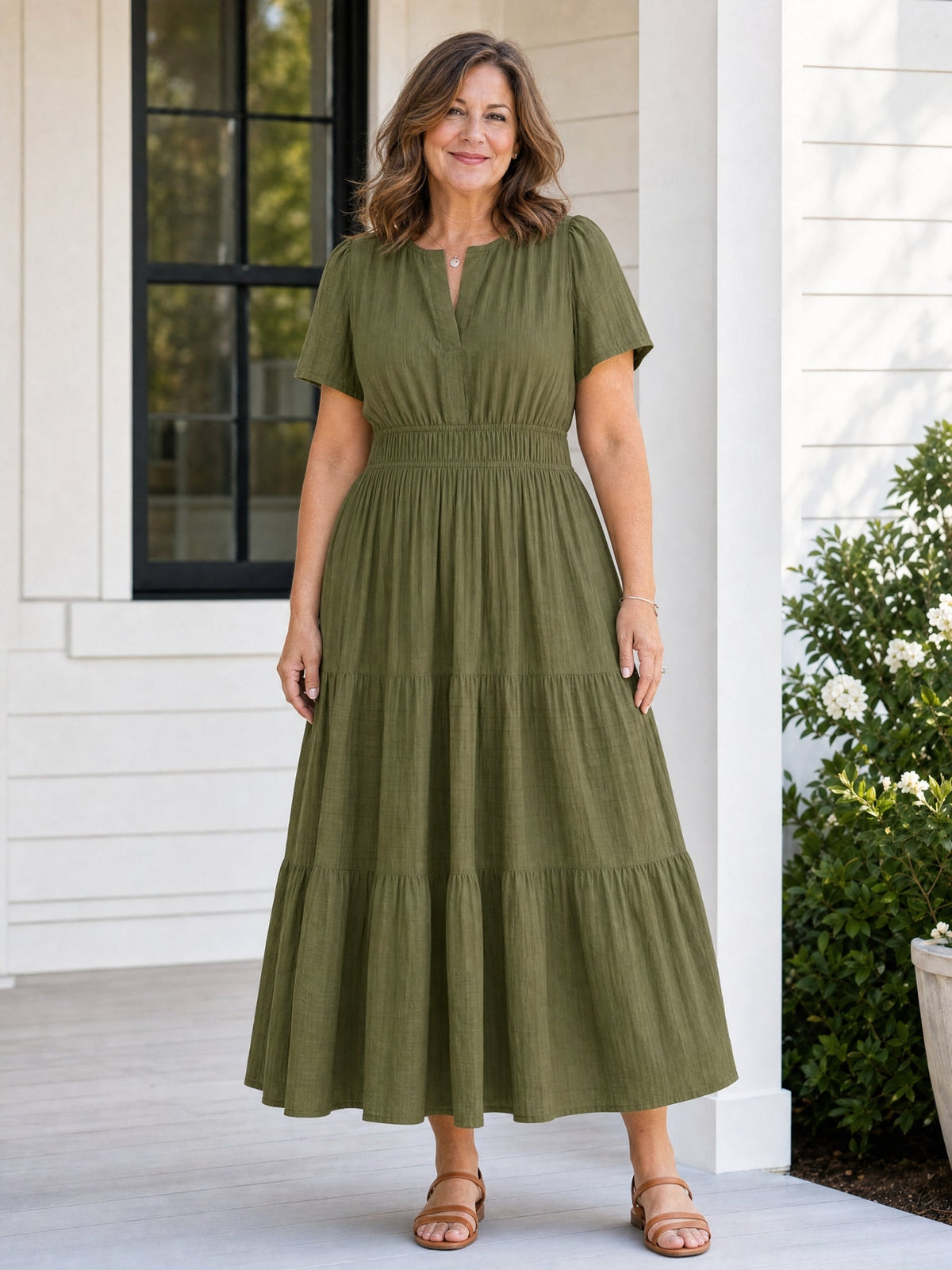 The Layered Maxi Dress