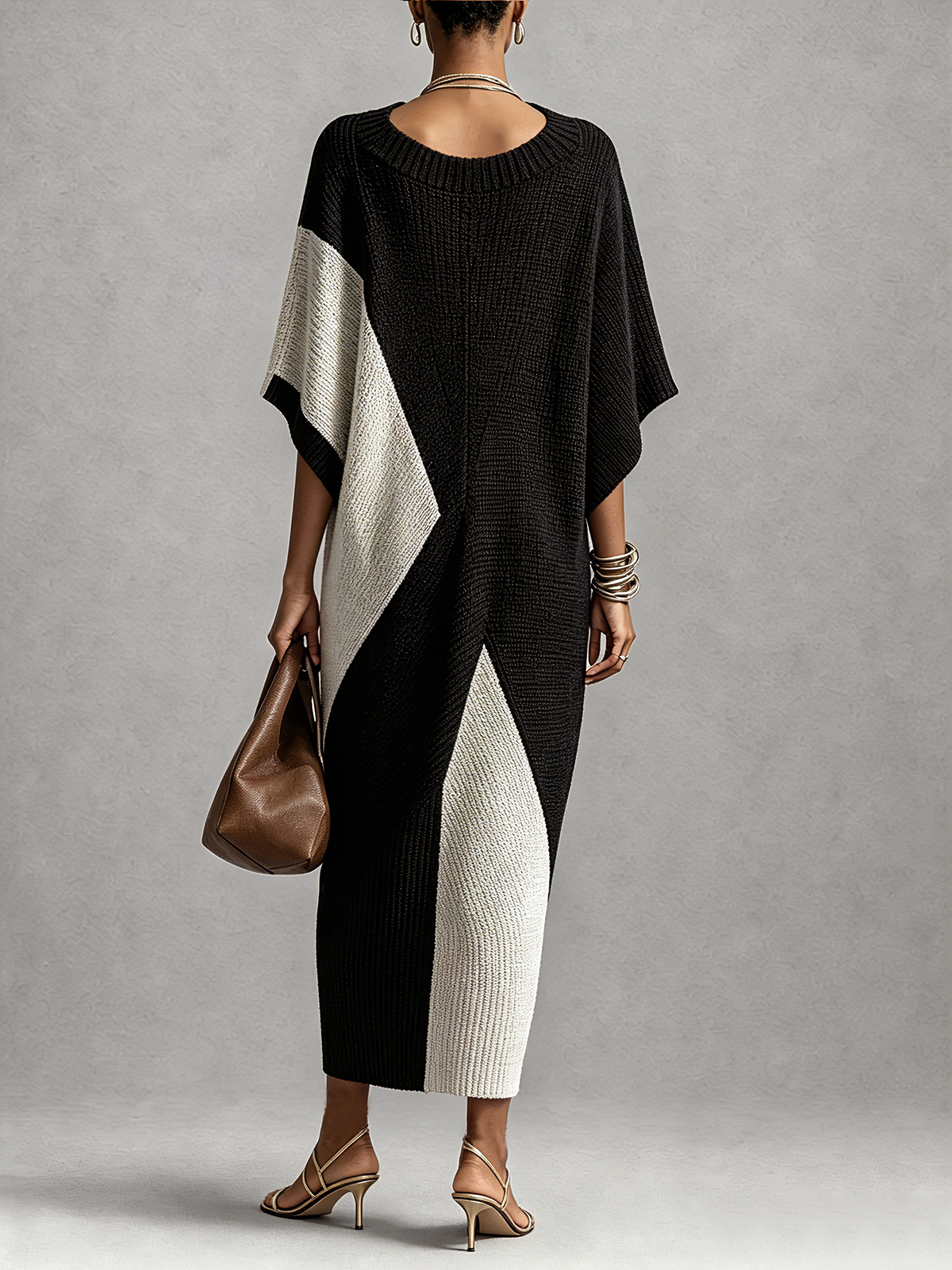 Vera | Dress in Ebony and Ivory