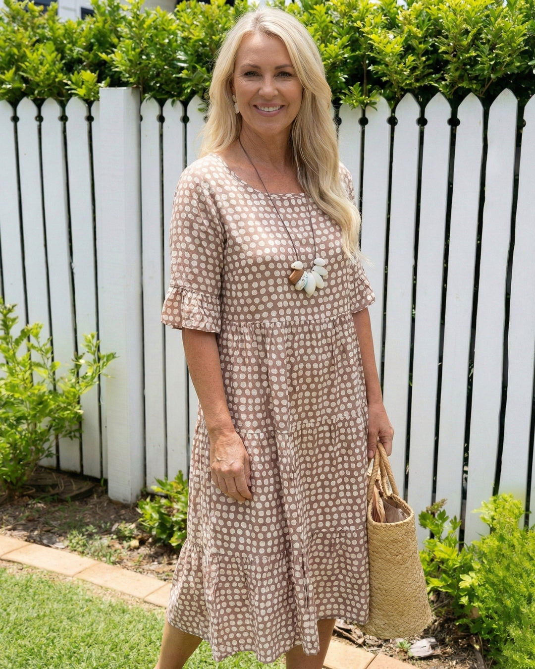 The Polka Dot Midi Dress
