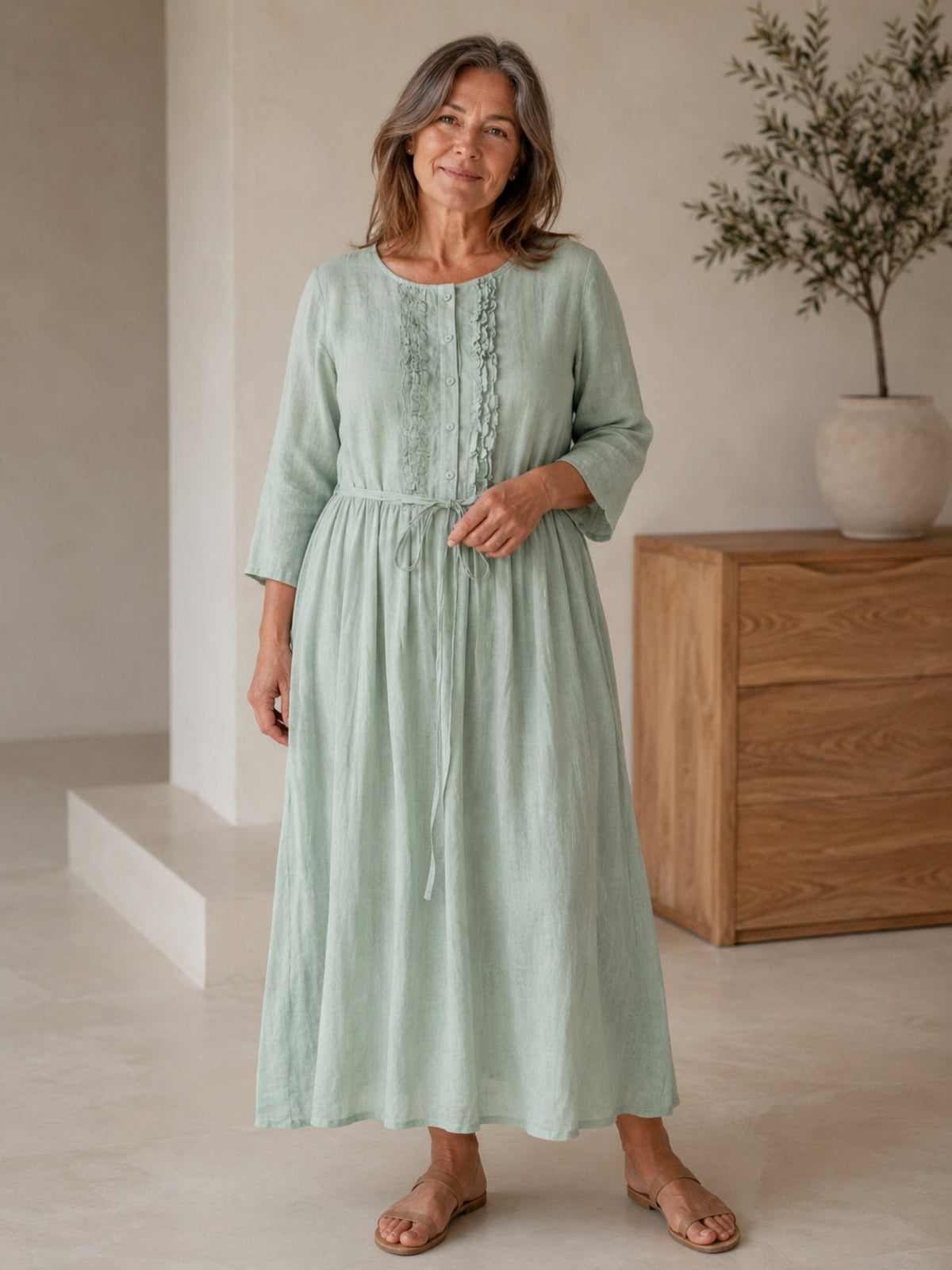 The European Linen Dress