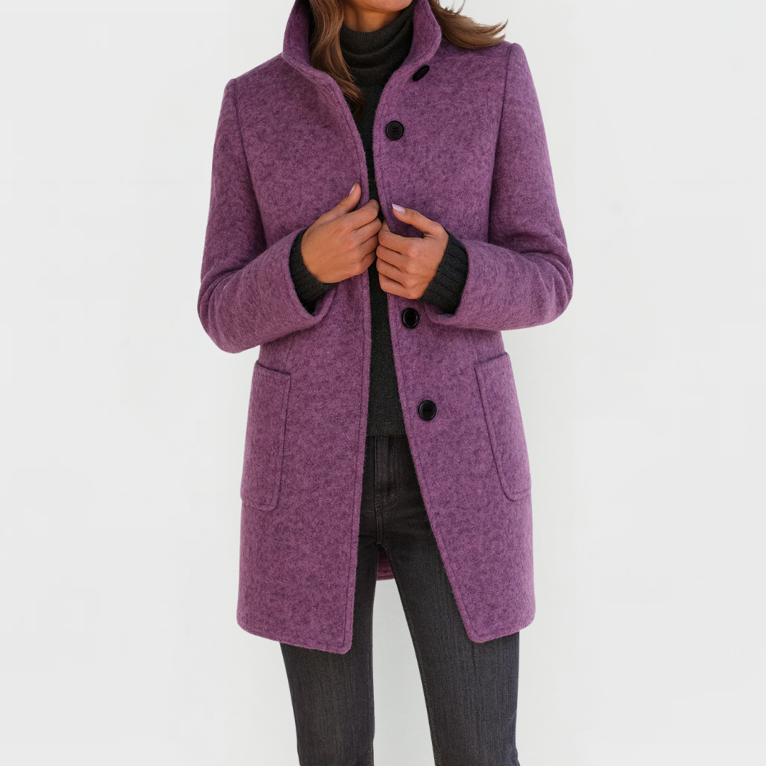 Anna™ | Classic Everyday Button Coat