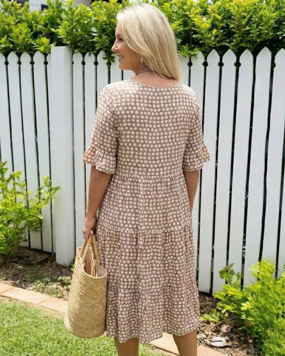 The Polka Dot Midi Dress