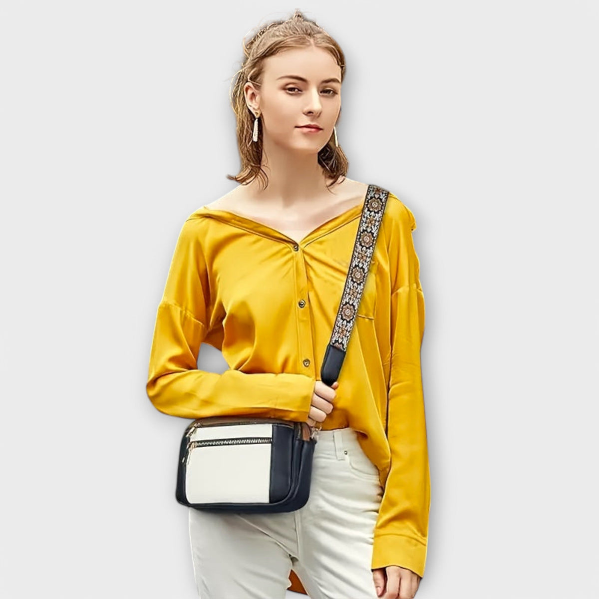 Elain | Vegan Leather Crossbody Bag