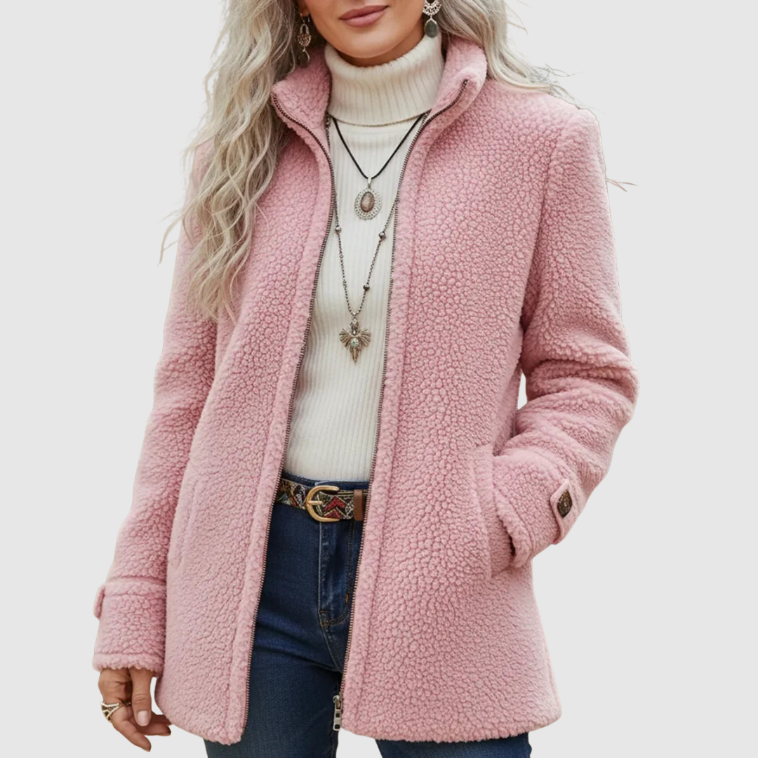 Sophia™ | Cozy Full Zip Fleece Jacket