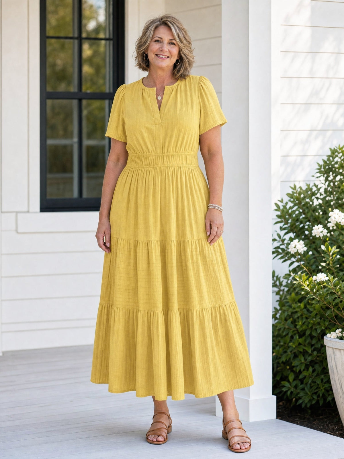 The Layered Maxi Dress