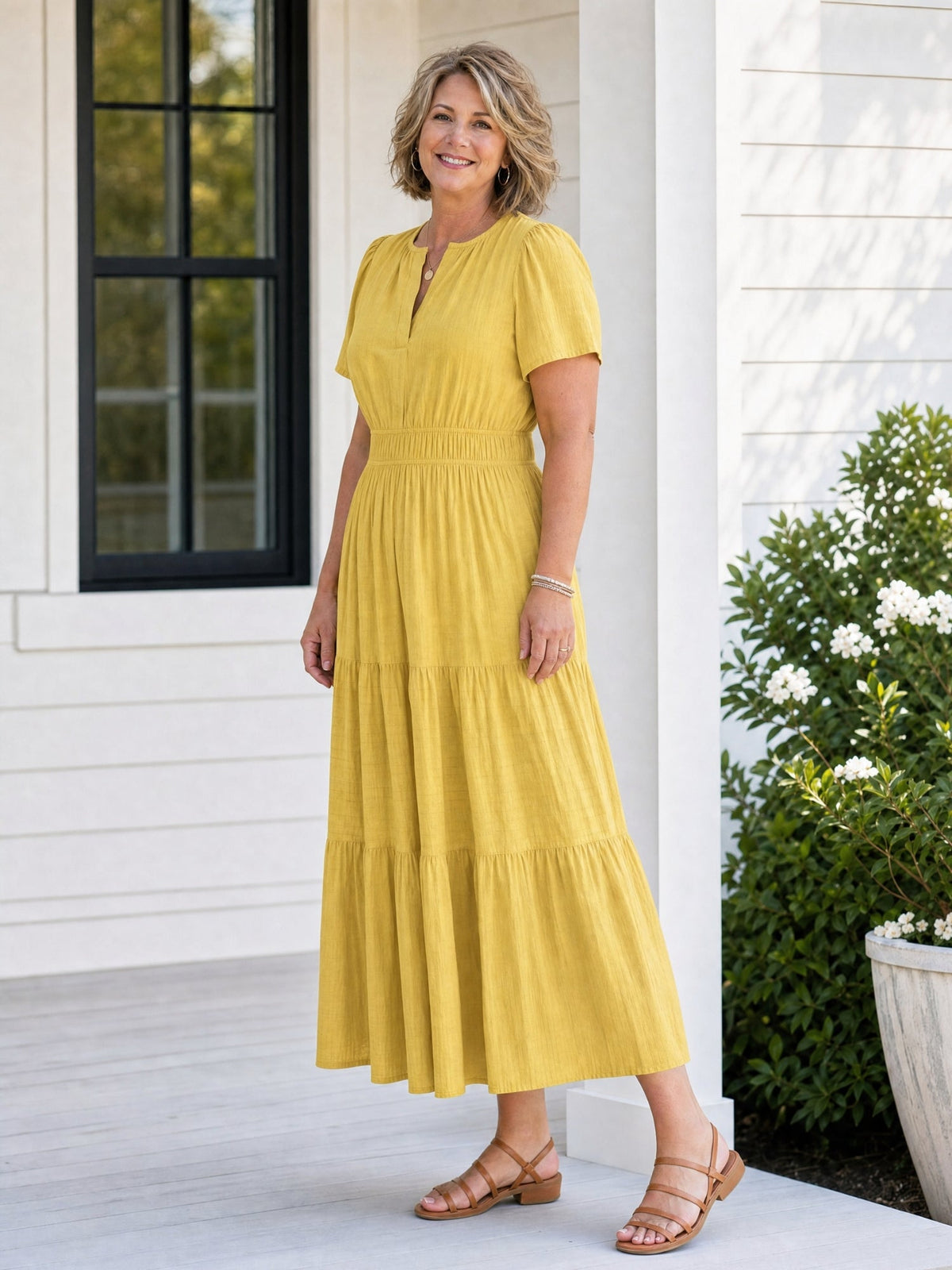 The Layered Maxi Dress