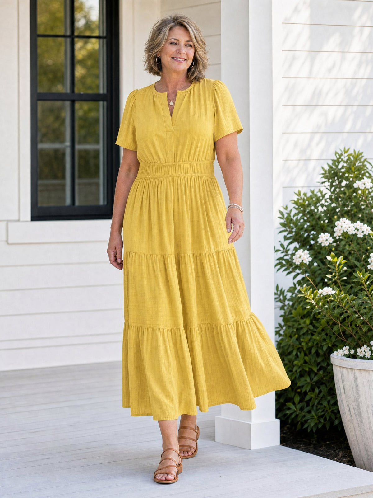 The Layered Maxi Dress
