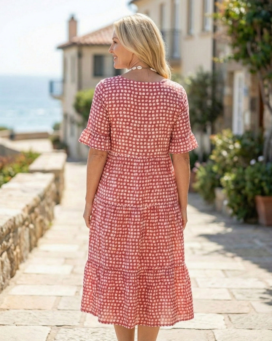 The Polka Dot Midi Dress