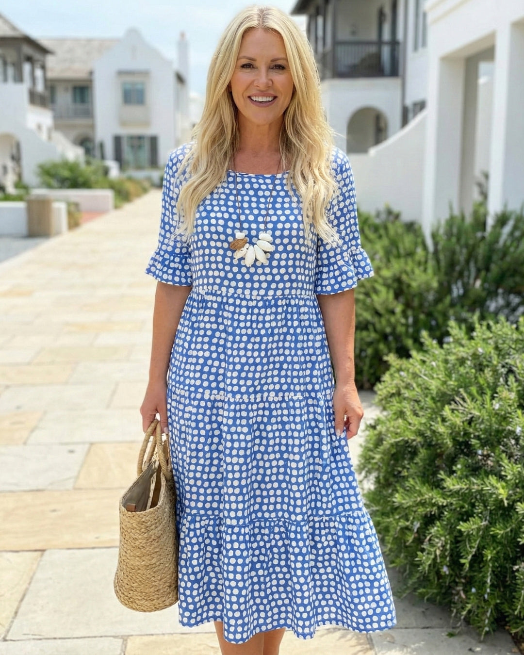 The Polka Dot Midi Dress