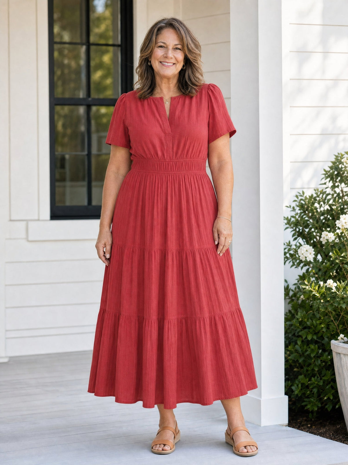 The Layered Maxi Dress