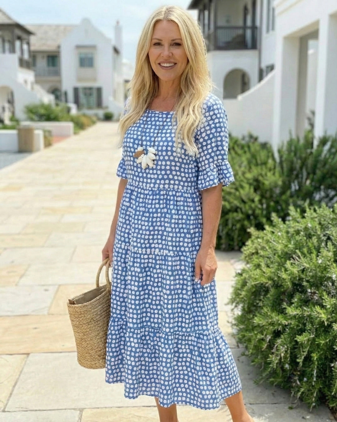 The Polka Dot Midi Dress