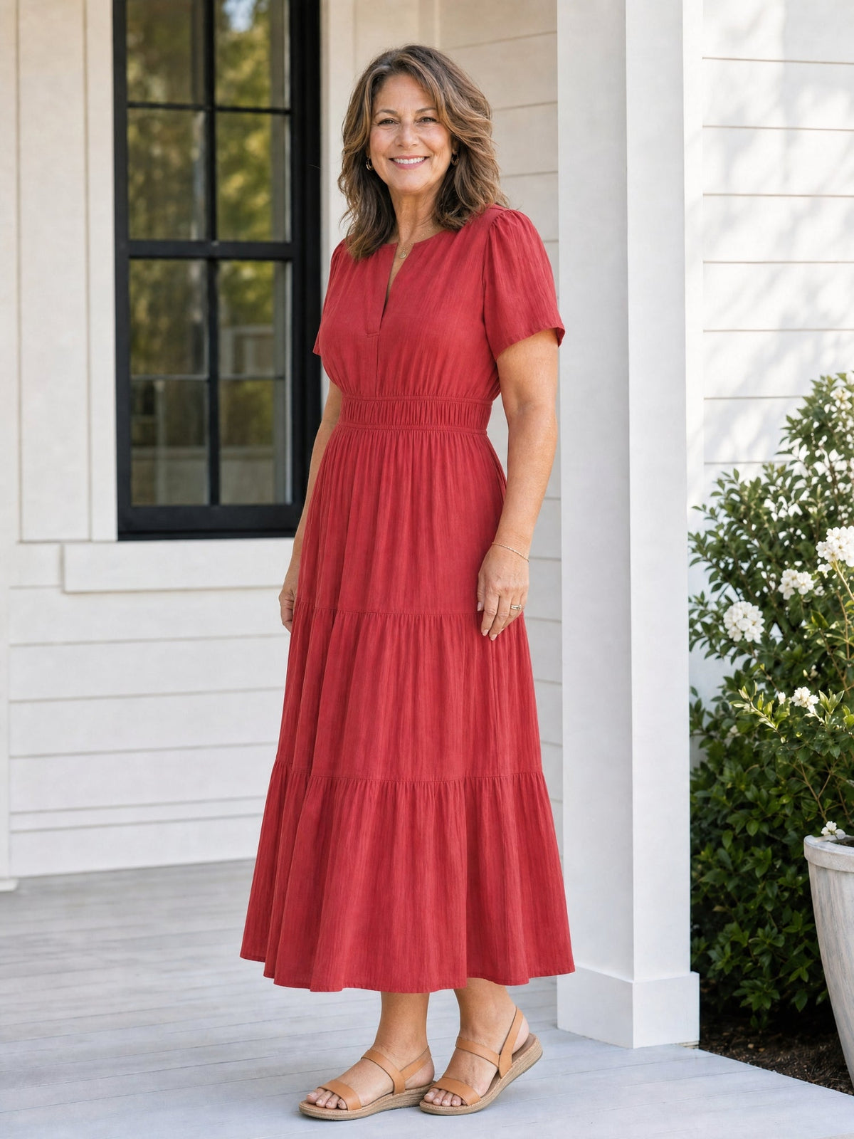 The Layered Maxi Dress