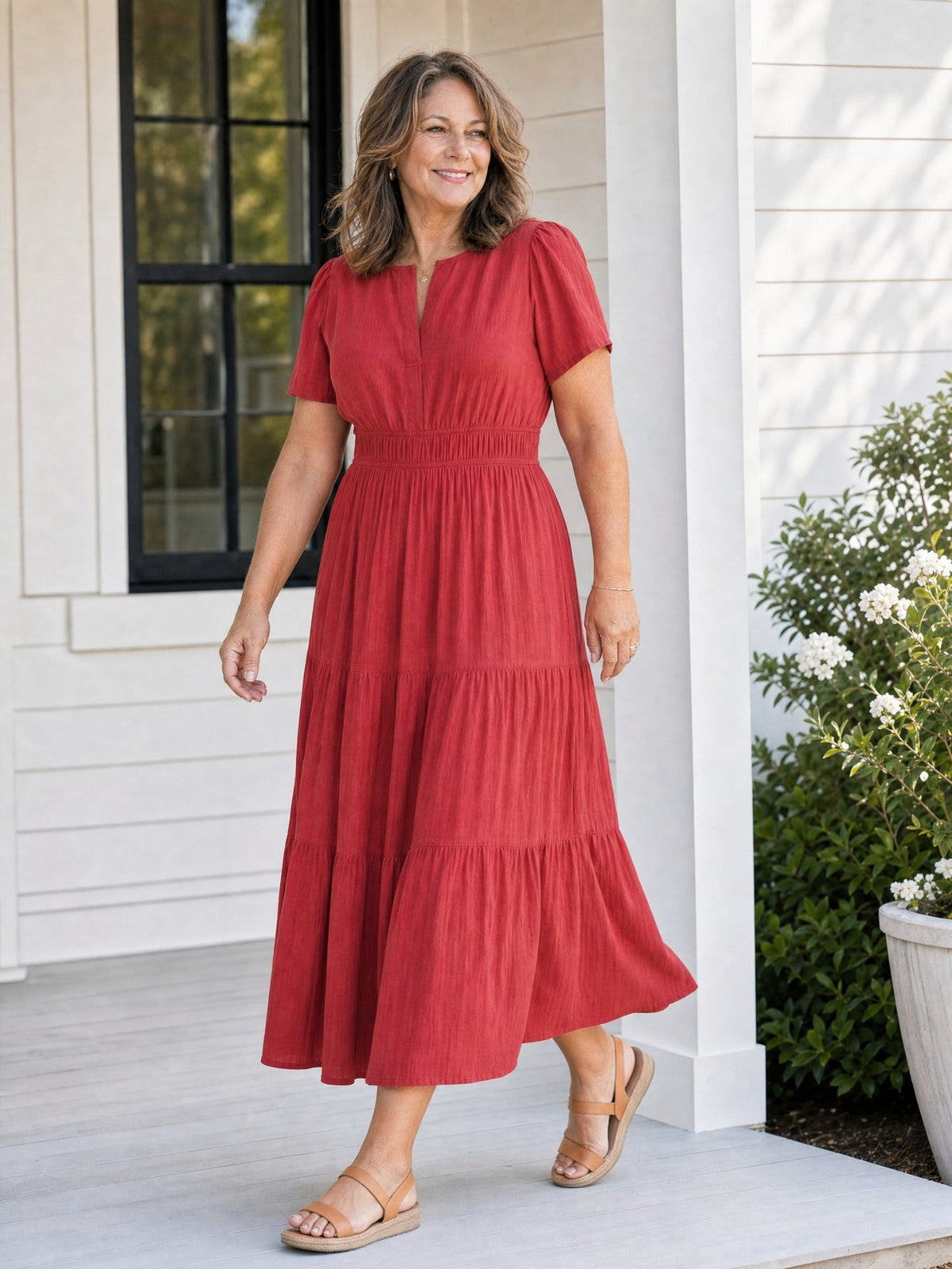 The Layered Maxi Dress
