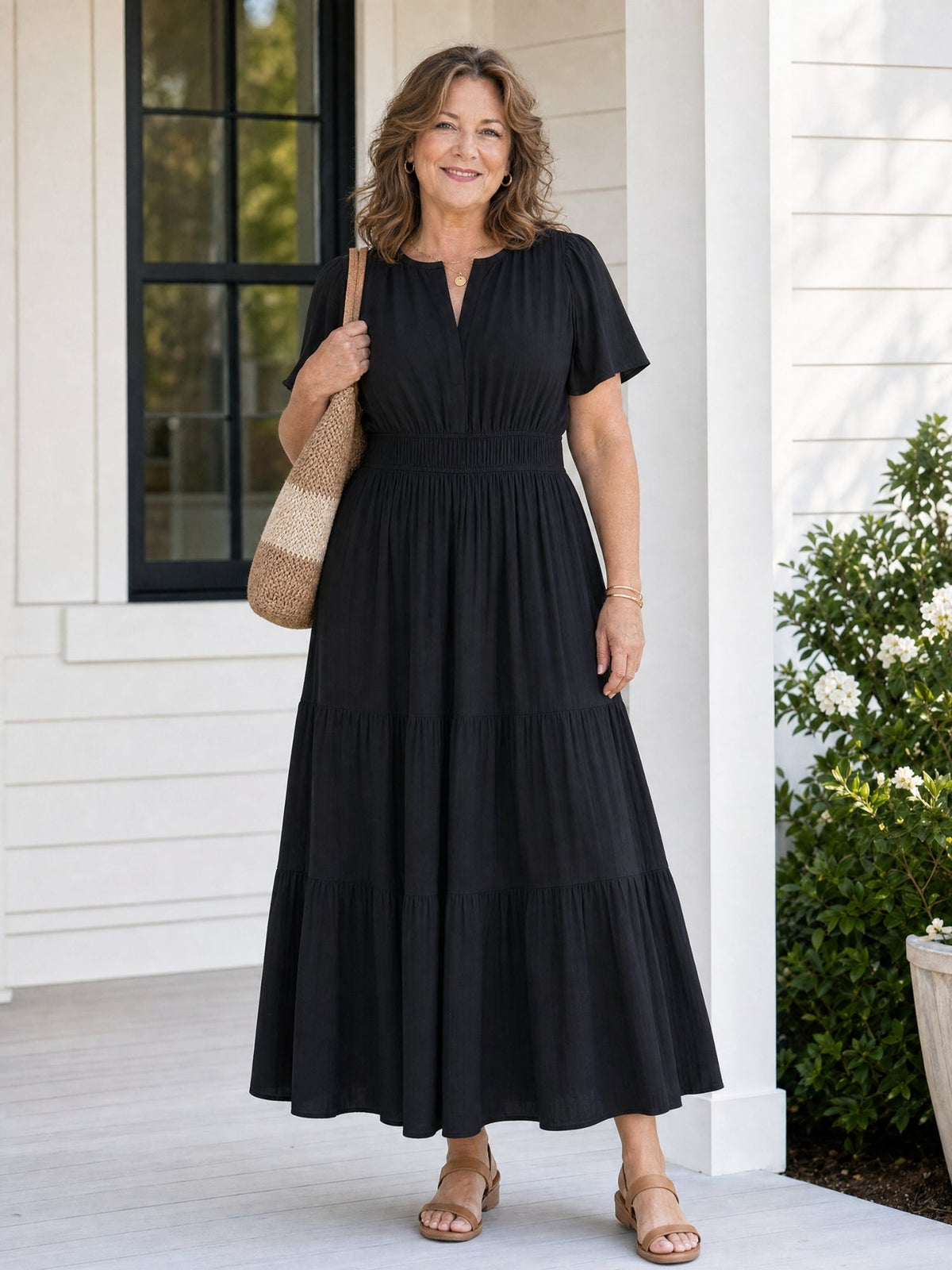 The Layered Maxi Dress