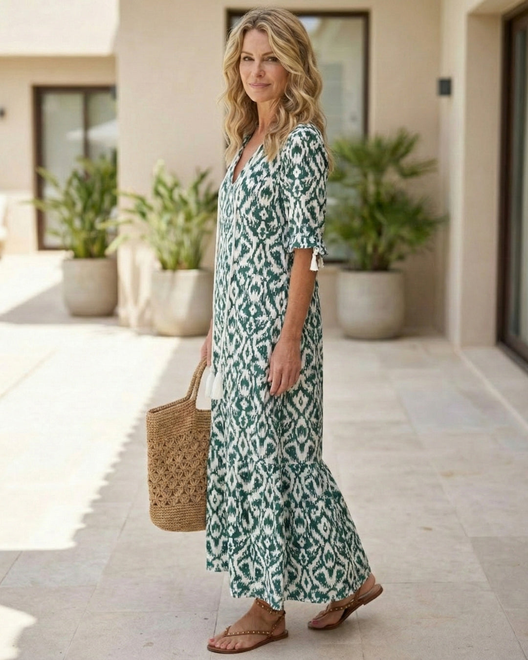 The Printed Maxi Dress