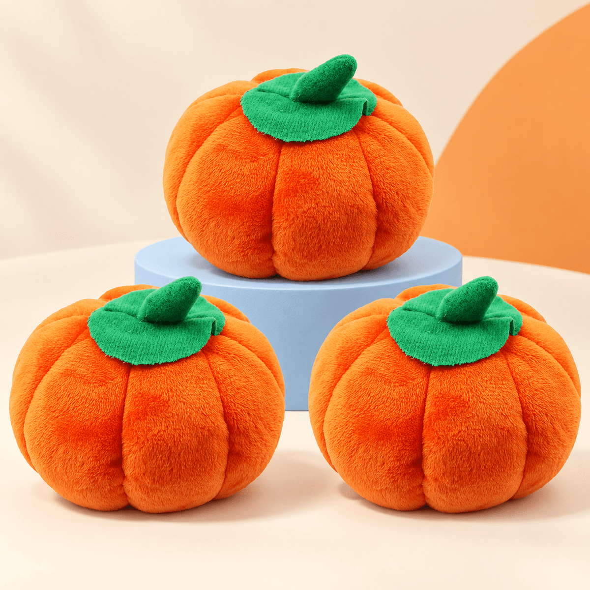Pumpkin Plush Pet Toys