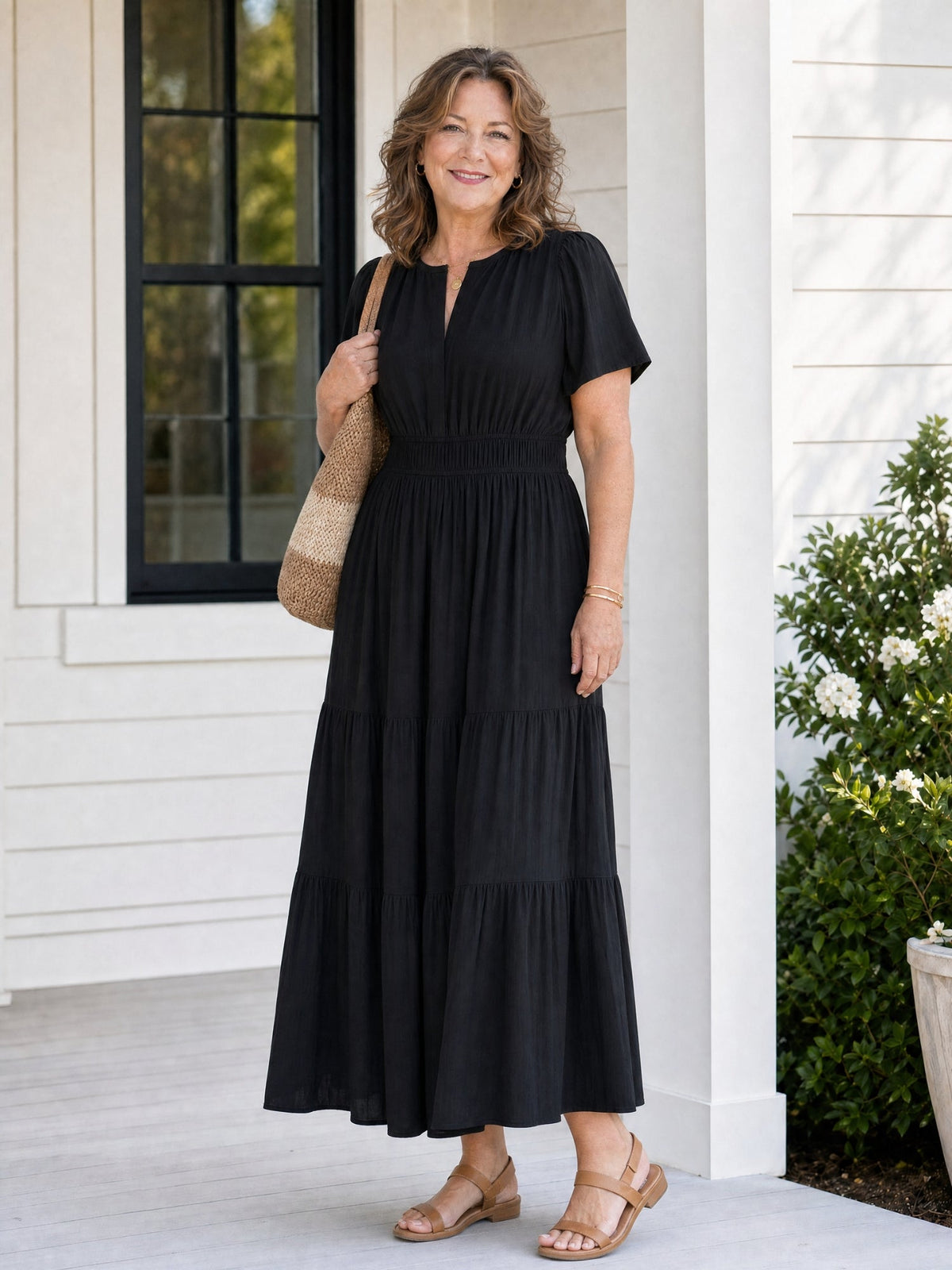 The Layered Maxi Dress