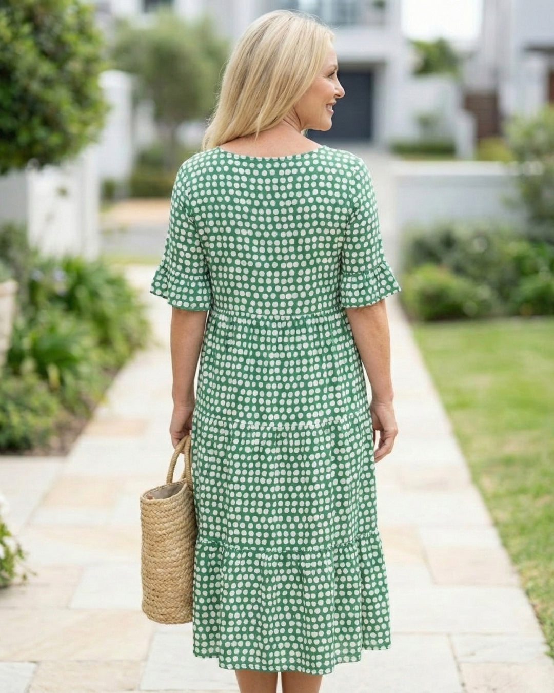The Polka Dot Midi Dress