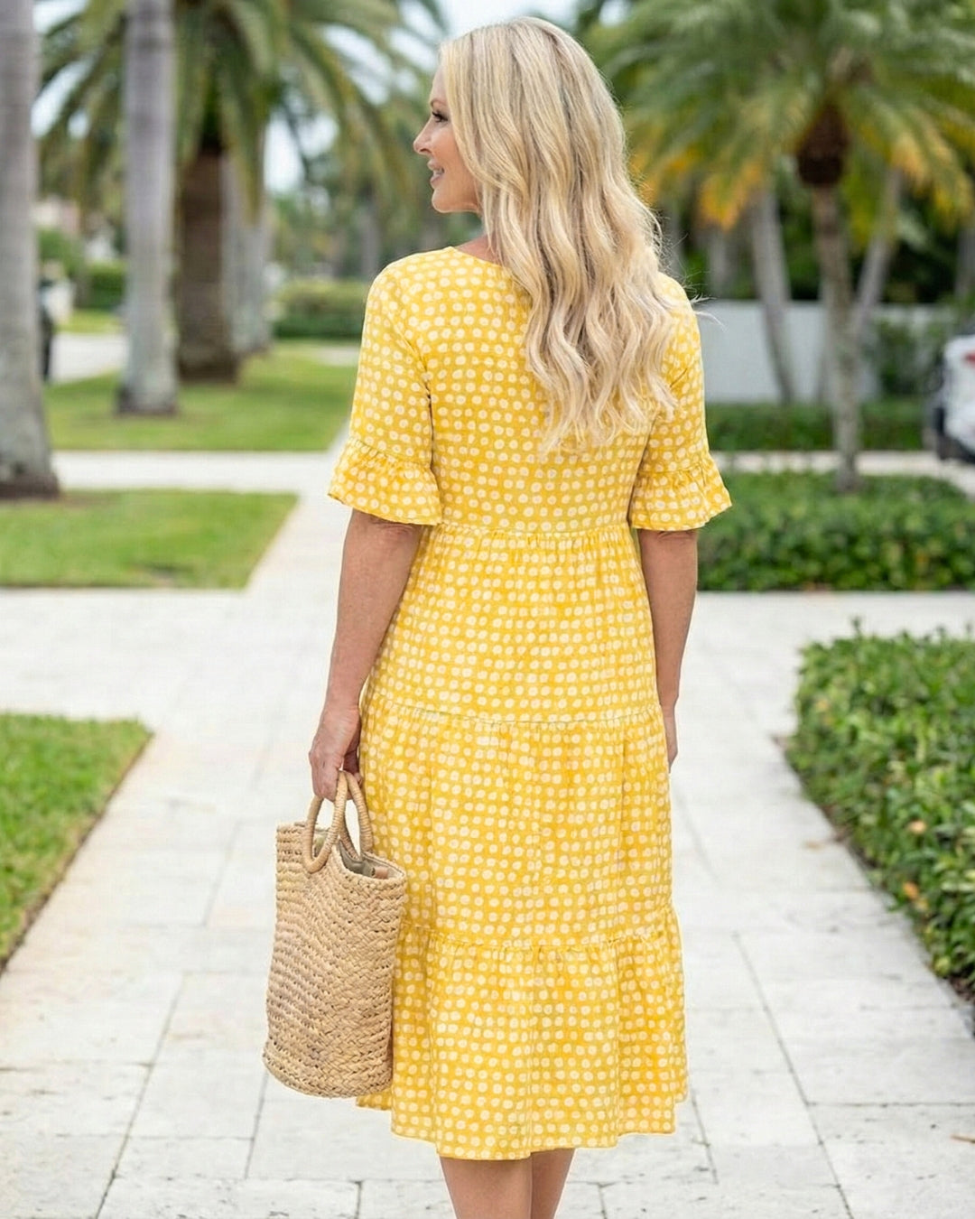 The Polka Dot Midi Dress