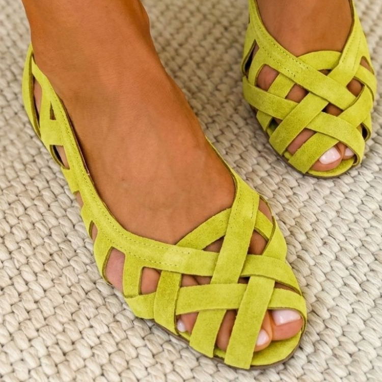 Caterina Sandali Intrecciati Colorati Comfort