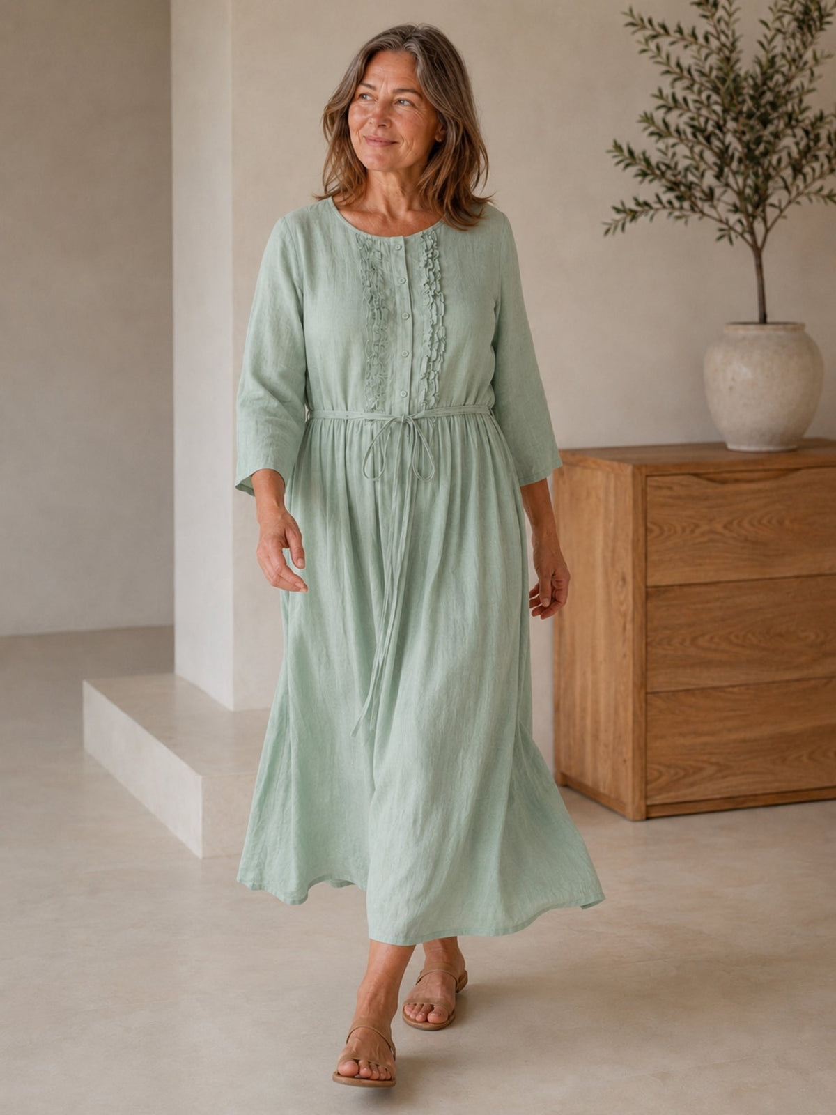 The European Linen Dress