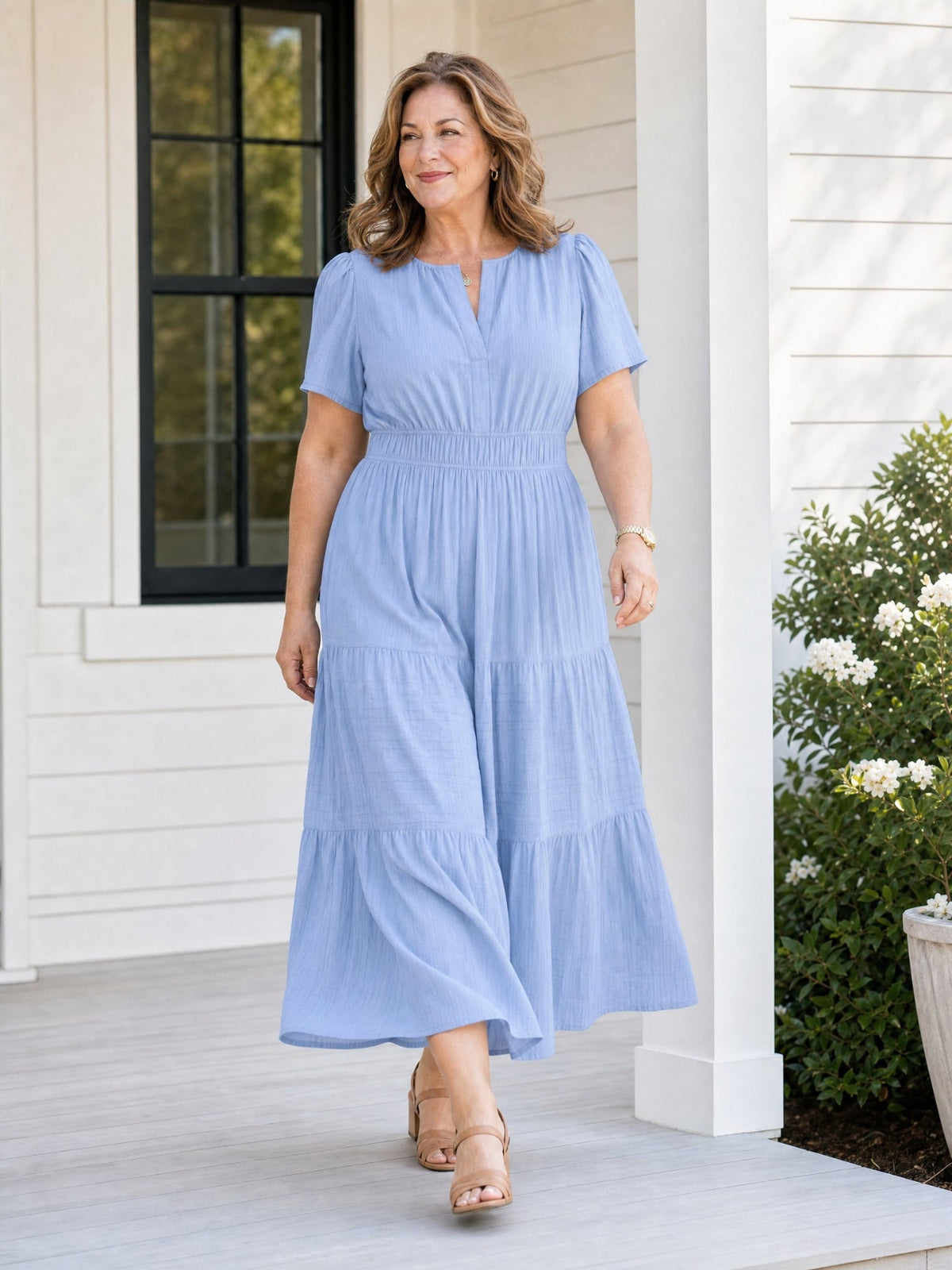 The Layered Maxi Dress
