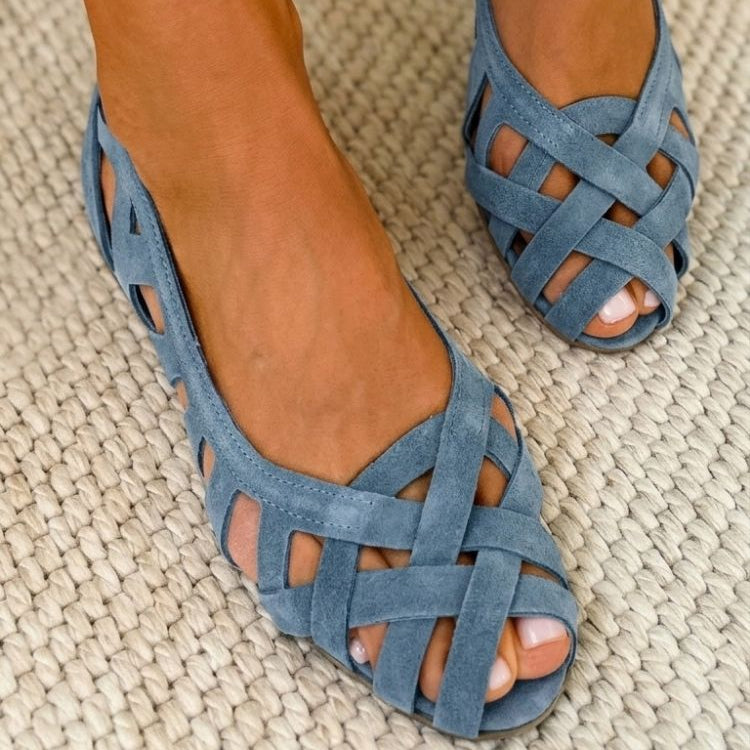 Caterina Sandali Intrecciati Colorati Comfort