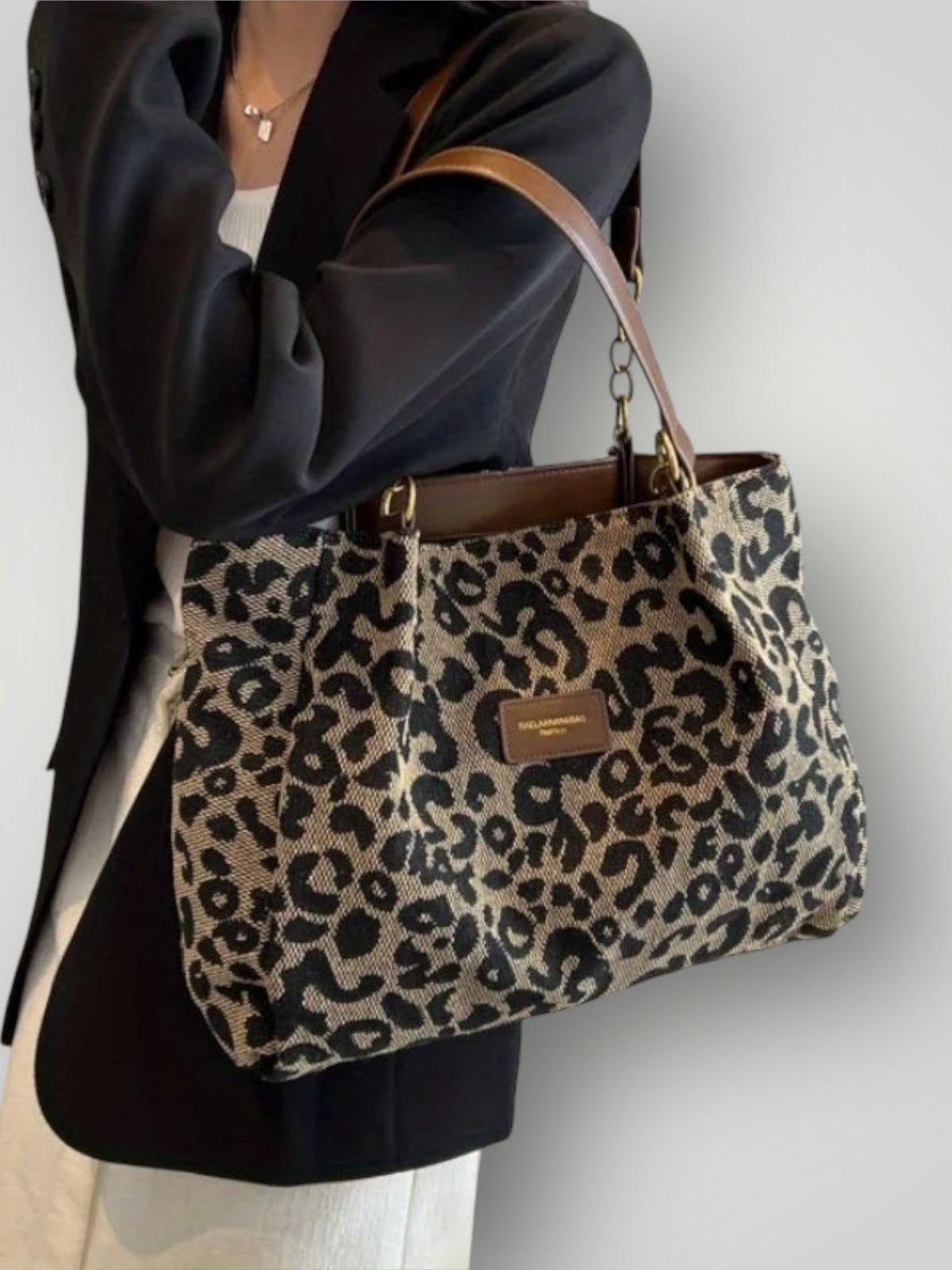 Leonara | Leopard Print Crossbody Bag