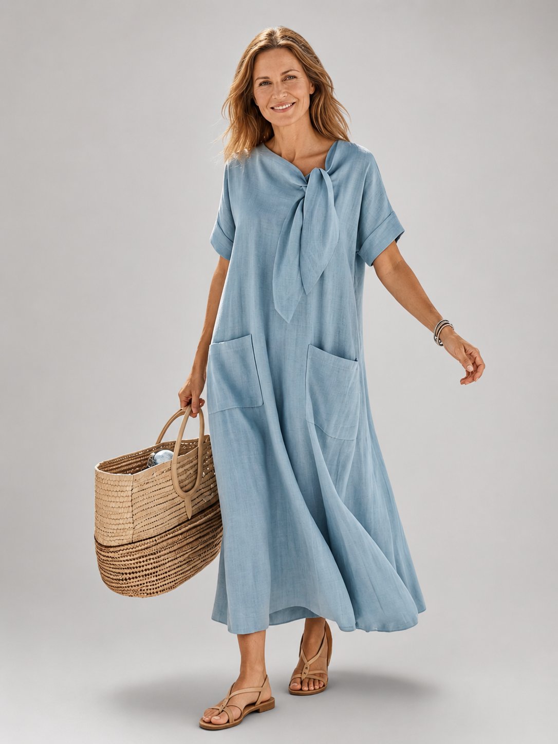Maren | Abito Maxi Casual