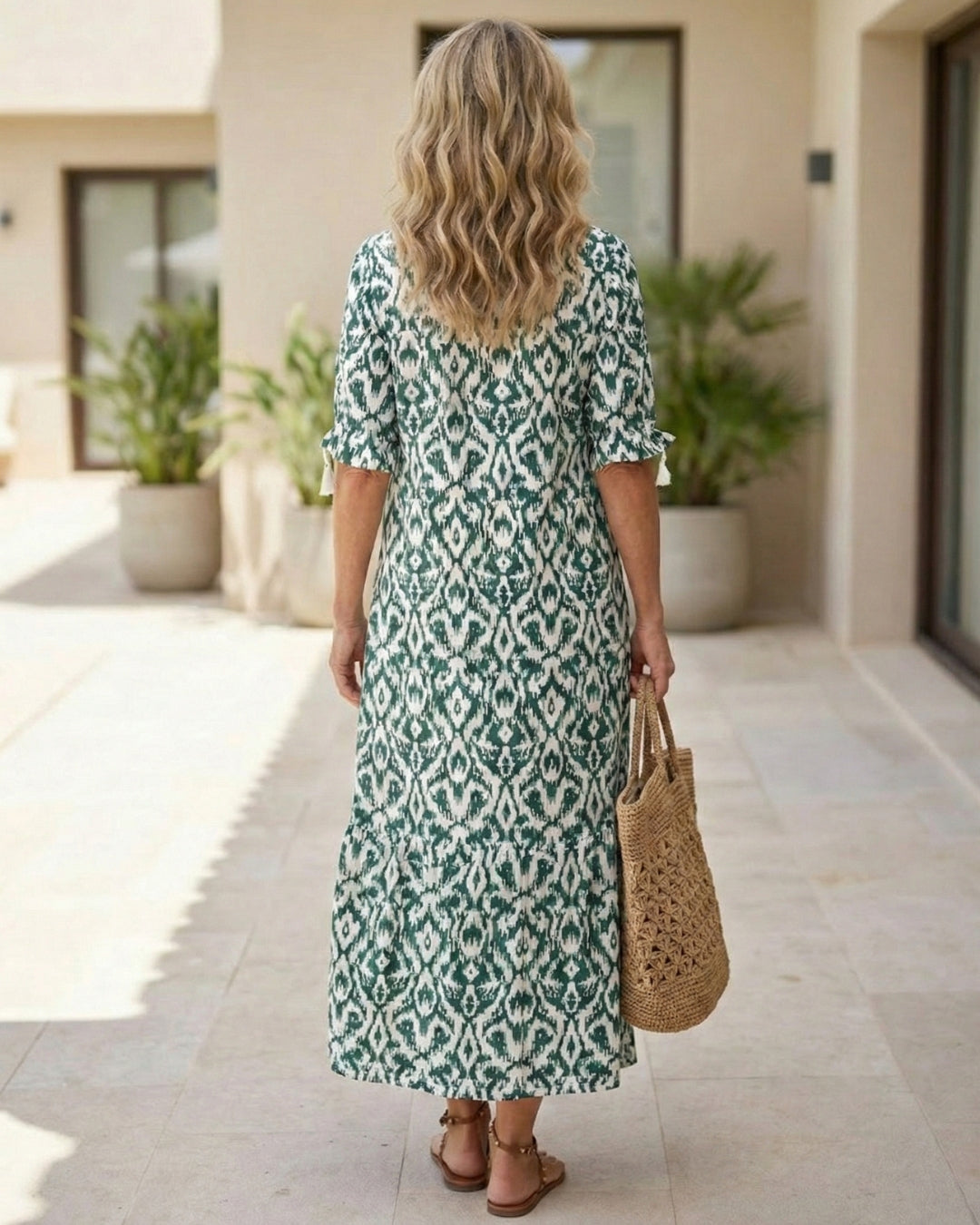 The Printed Maxi Dress