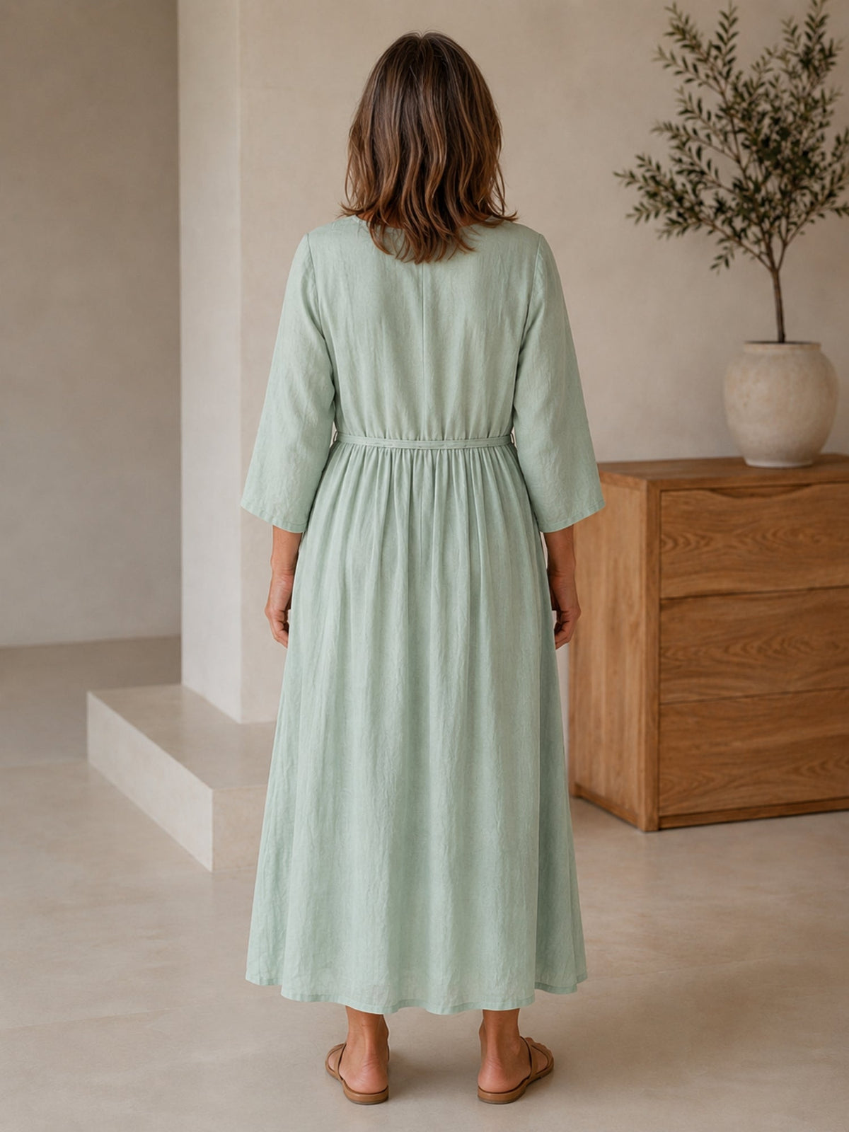 The European Linen Dress
