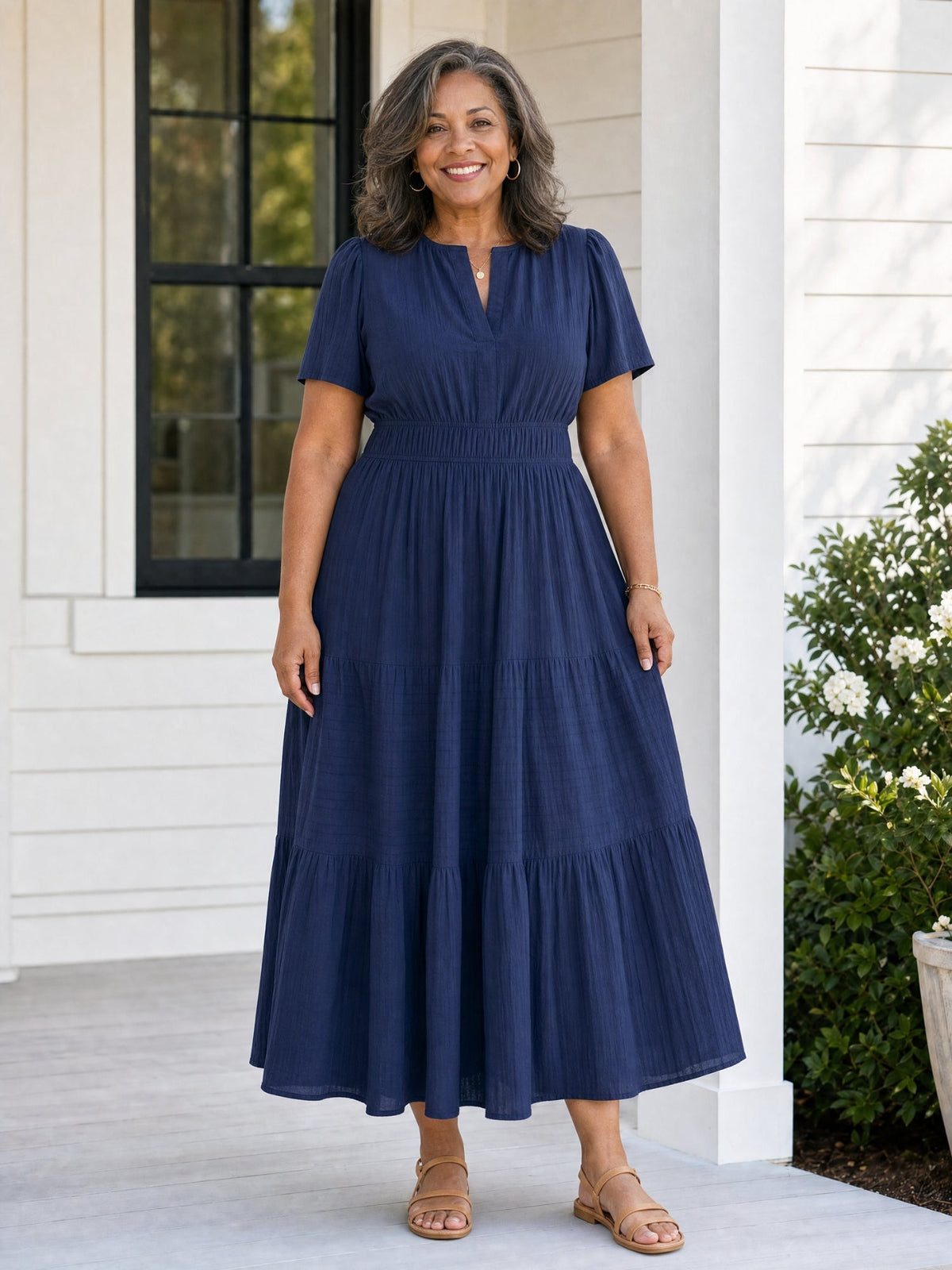 The Layered Maxi Dress