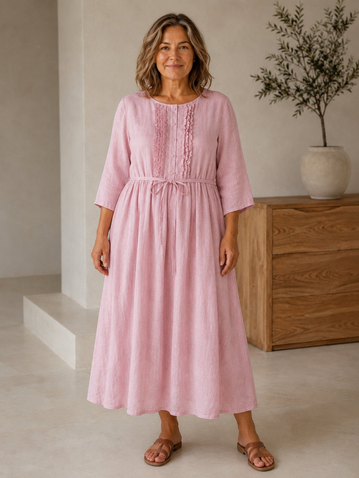 The European Linen Dress
