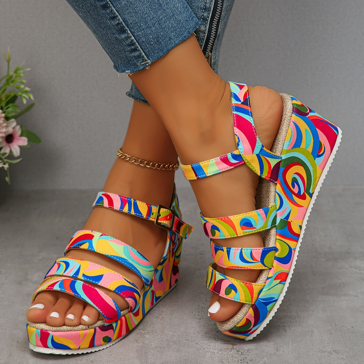 Allegra Sandali Ortopedici Multicolore