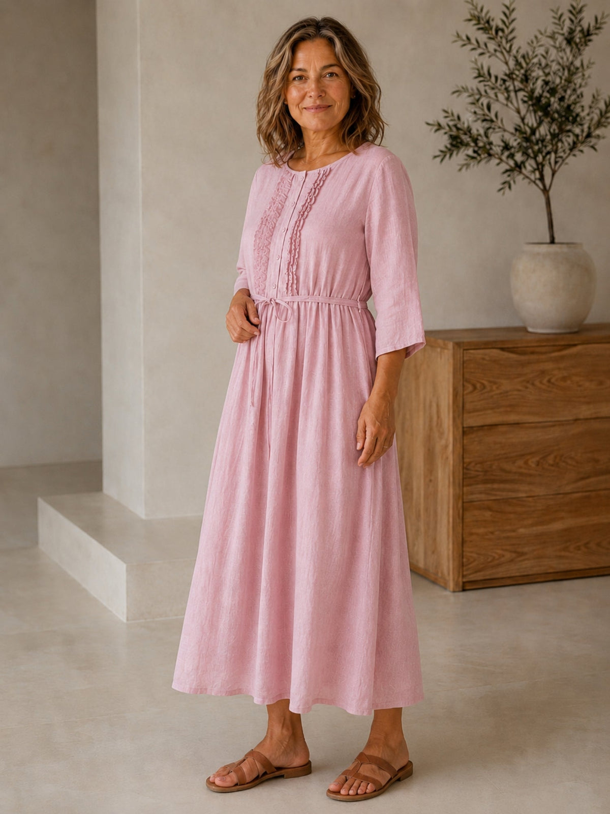 The European Linen Dress