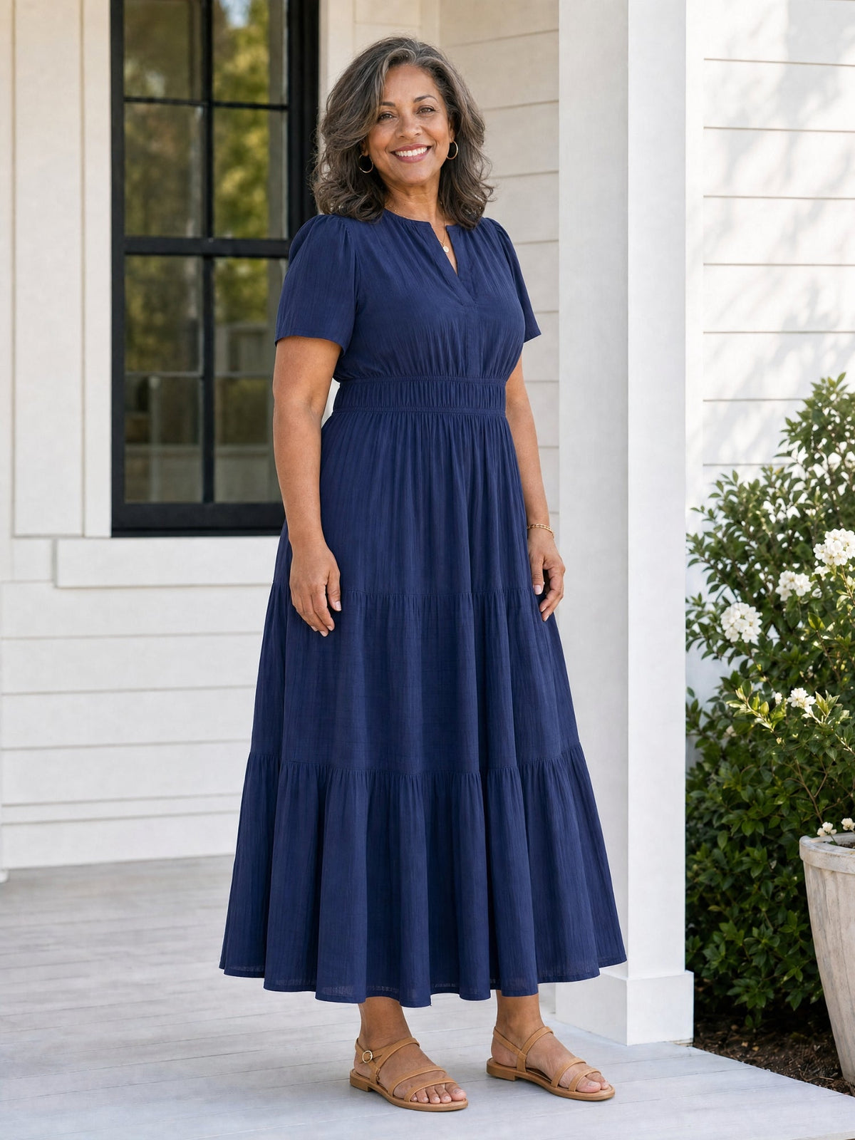 The Layered Maxi Dress