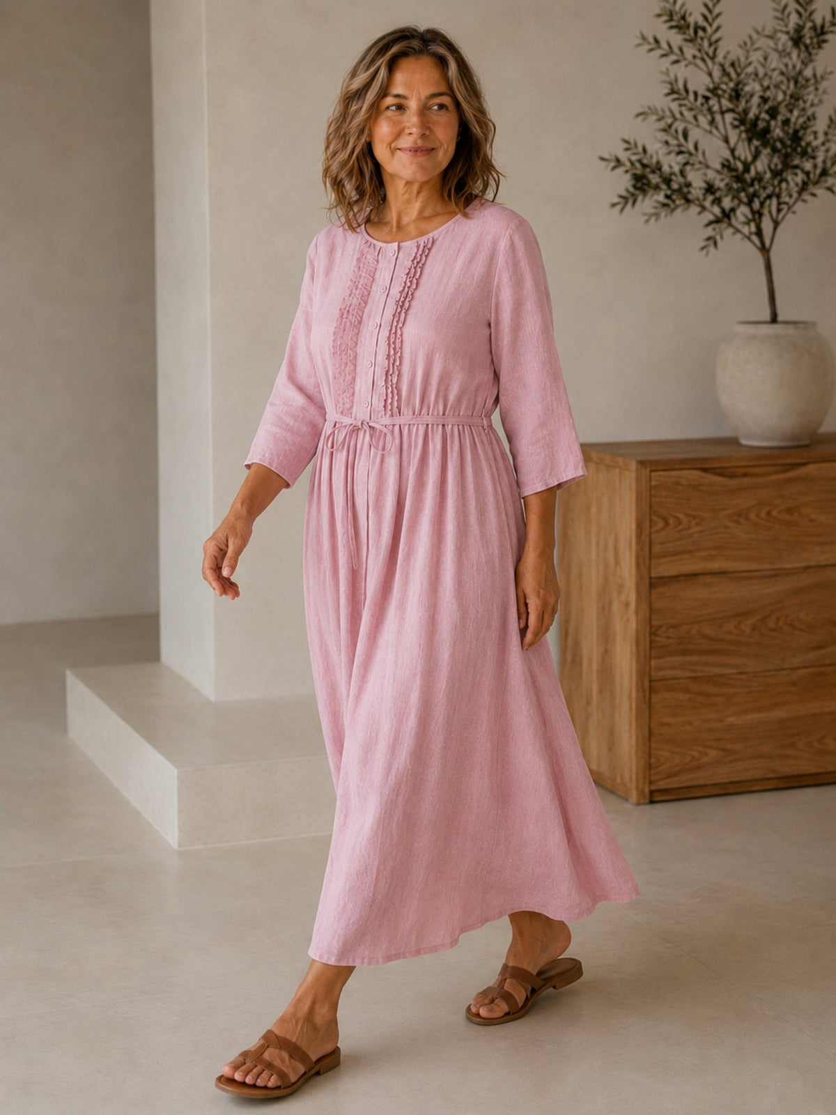 The European Linen Dress
