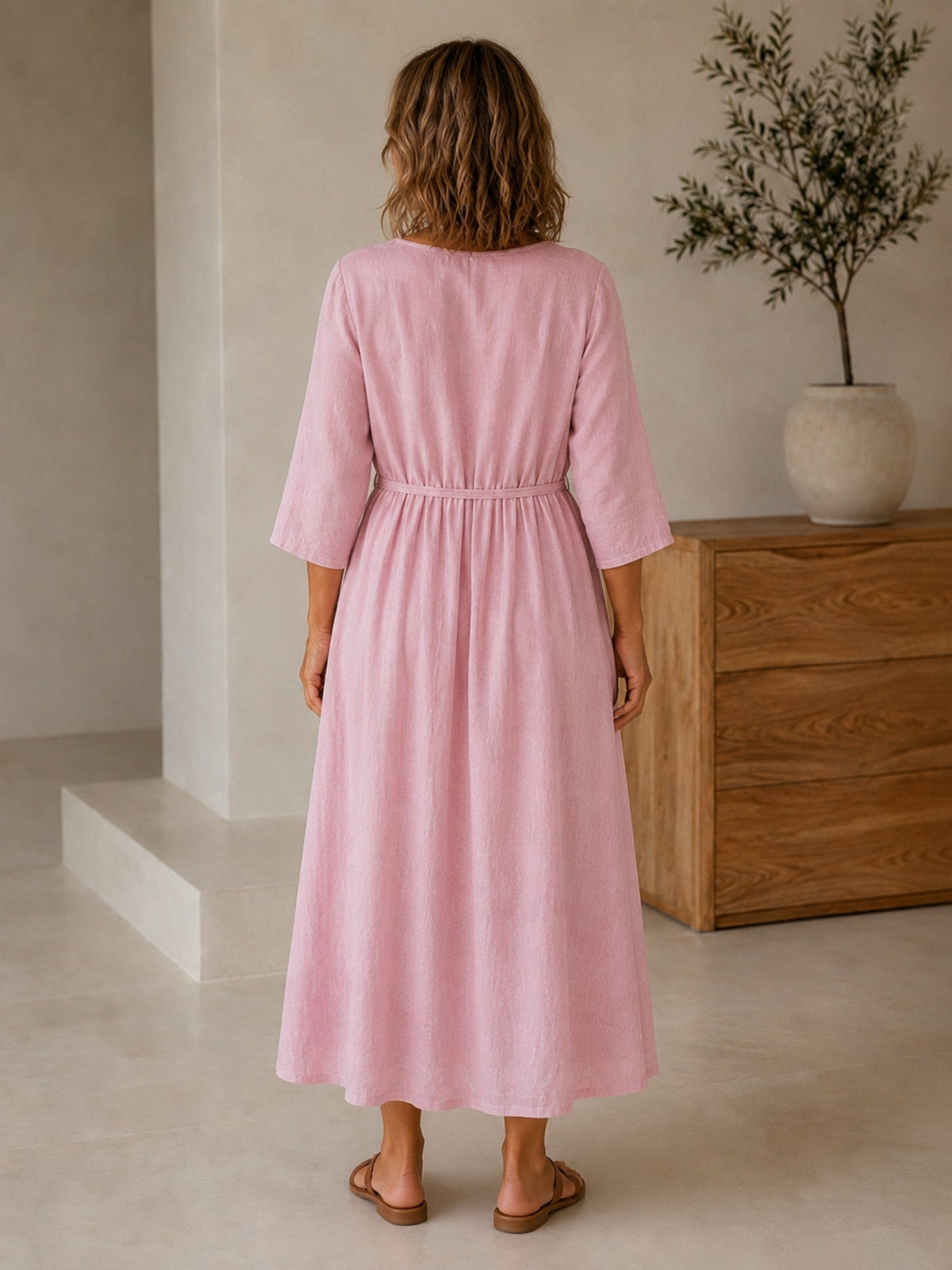 The European Linen Dress