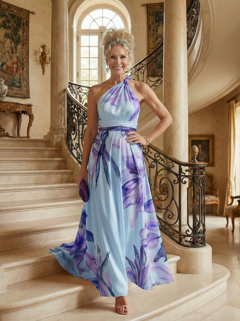 Amiel | Lightweight Floral Maxi Dress