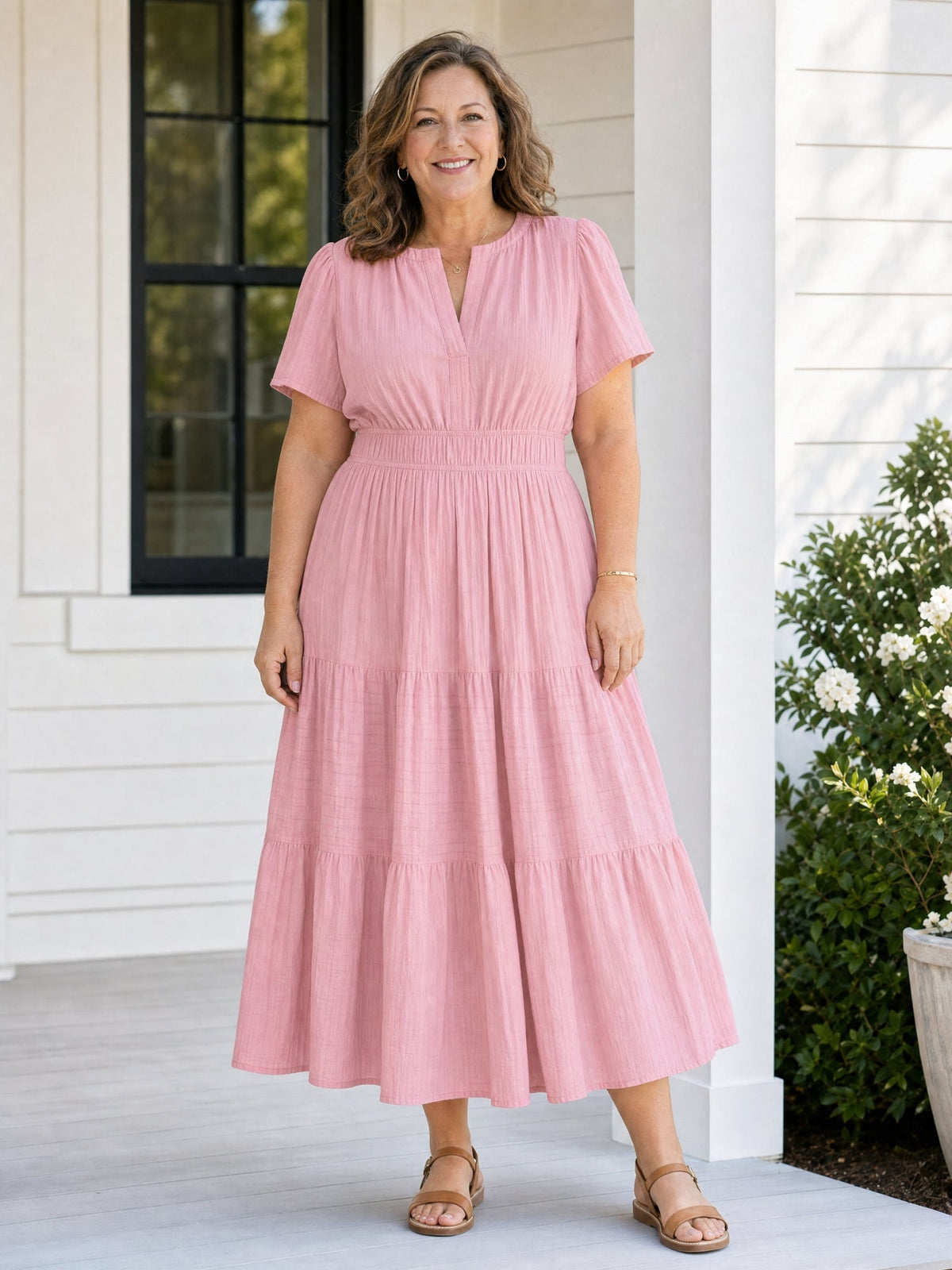 The Layered Maxi Dress