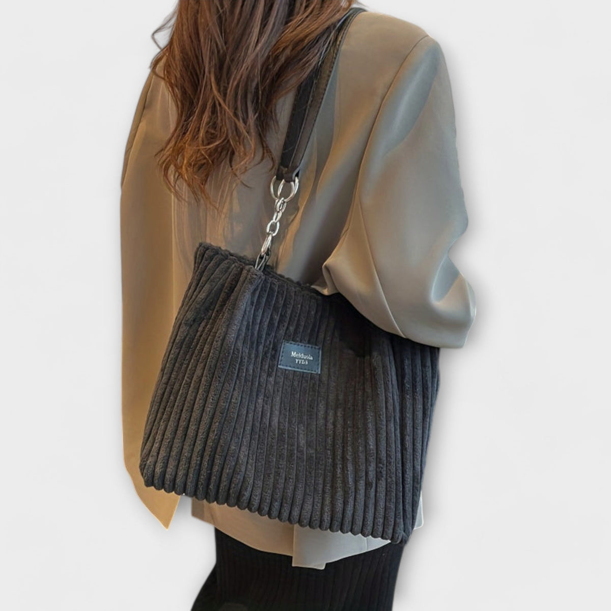 Xella | Soft Velvet Shoulder Bag