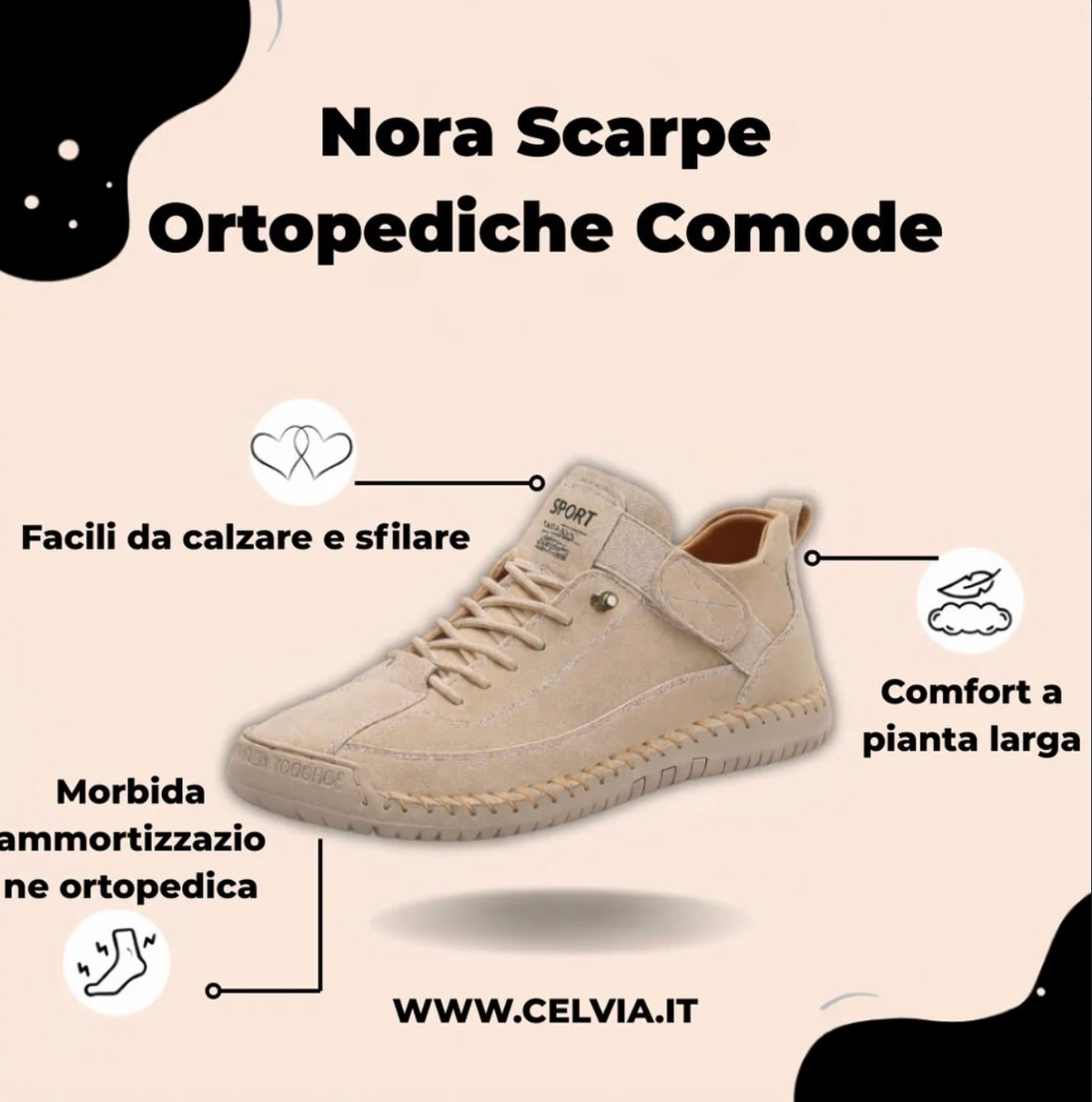 Nora Scarpe Ortopediche Comode