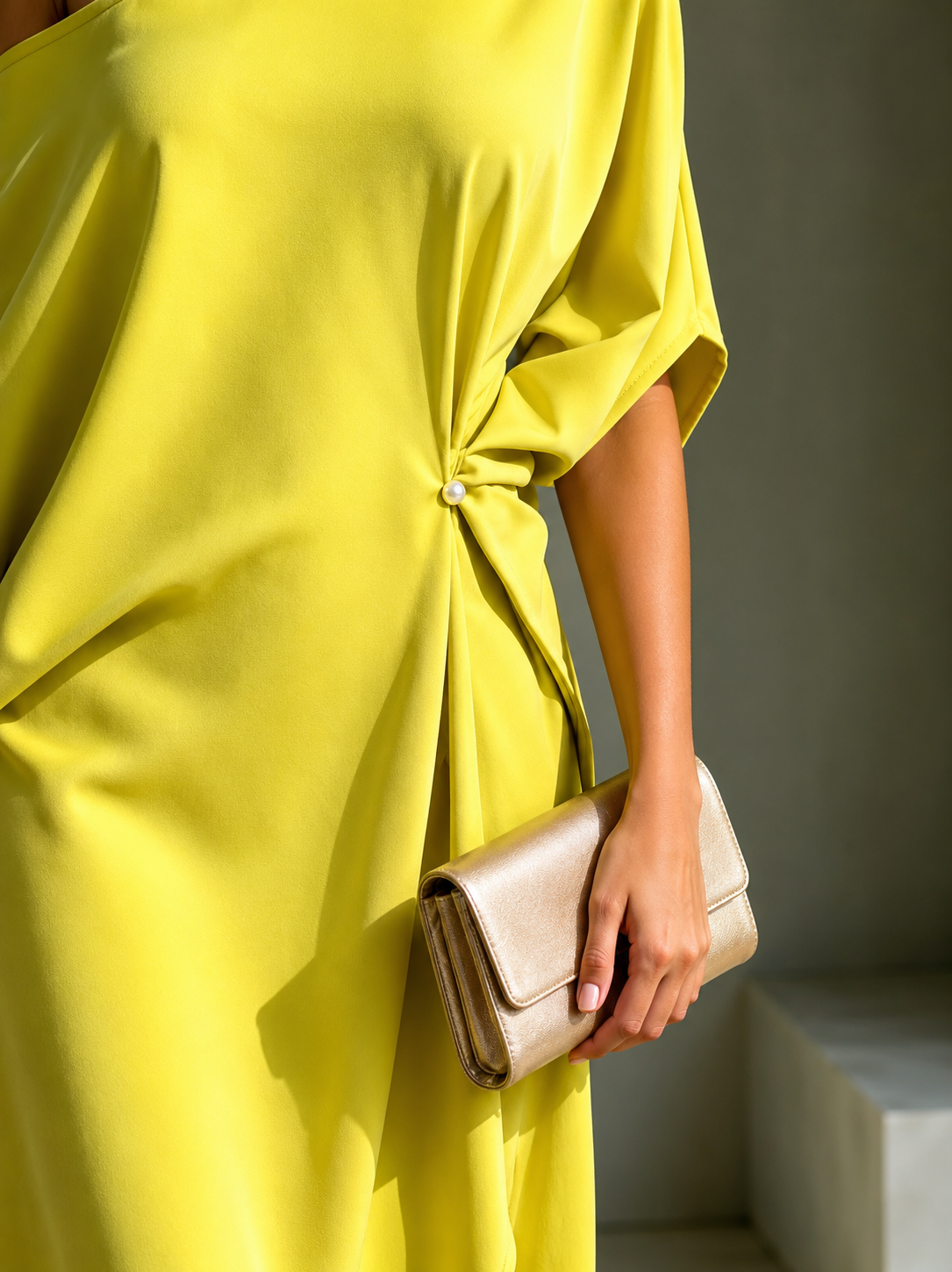 Camila | Asymmetric Midi Dress